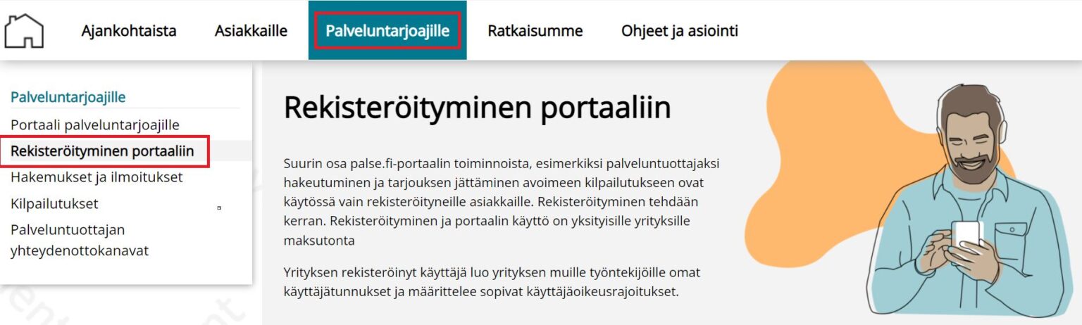 Ohje Palveluntuottaja: Etusivu - Polycon